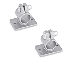 GN 146.6-Connecting clamps with mounting base